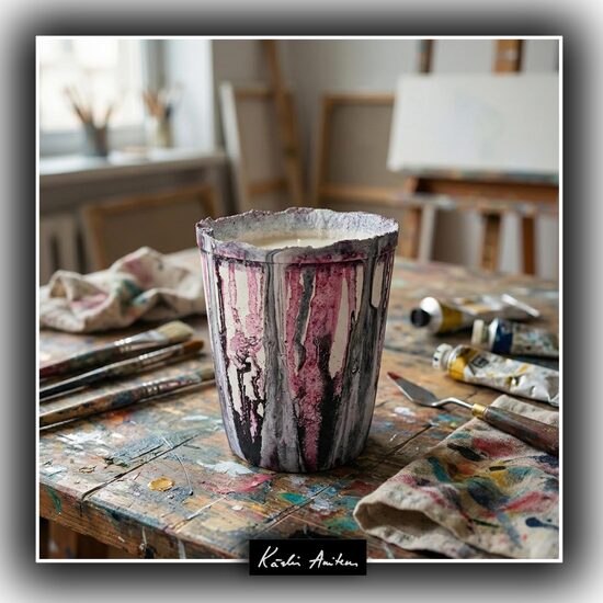 Svece no kolekcijas "Mākslinieka darbgalds"